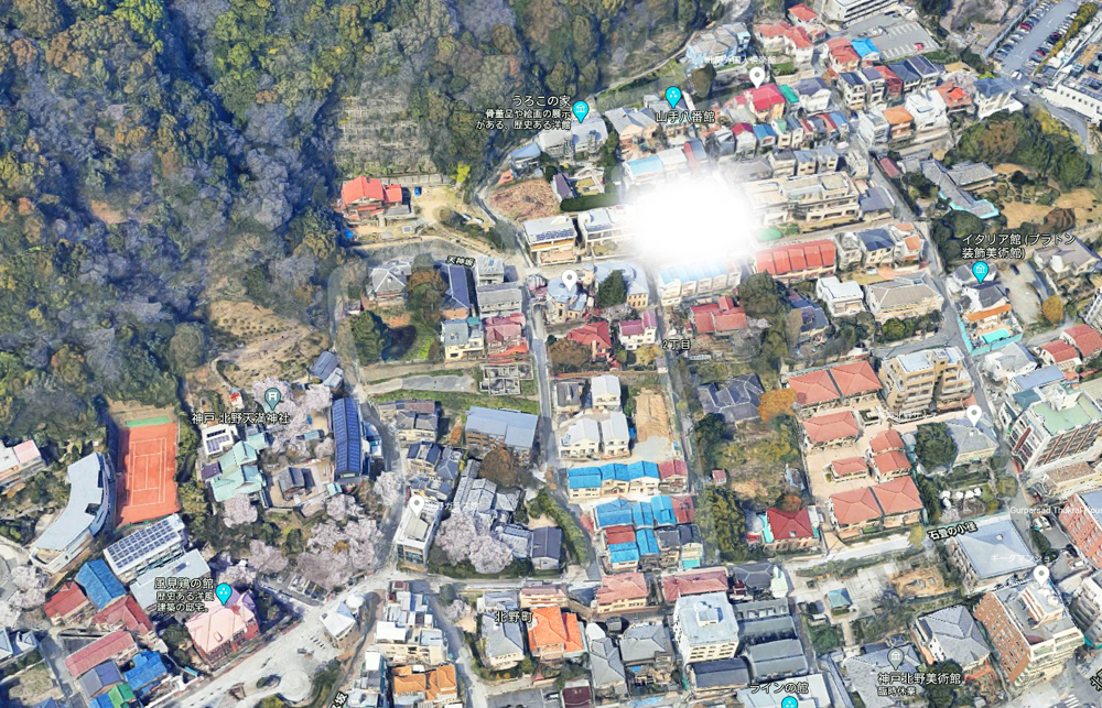 Location 神戸北野コーポラティブハウス 約102 約318 自由設計の分譲集合住宅